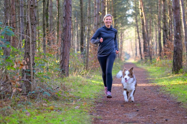 EN-Remote Work-Woman and Dog