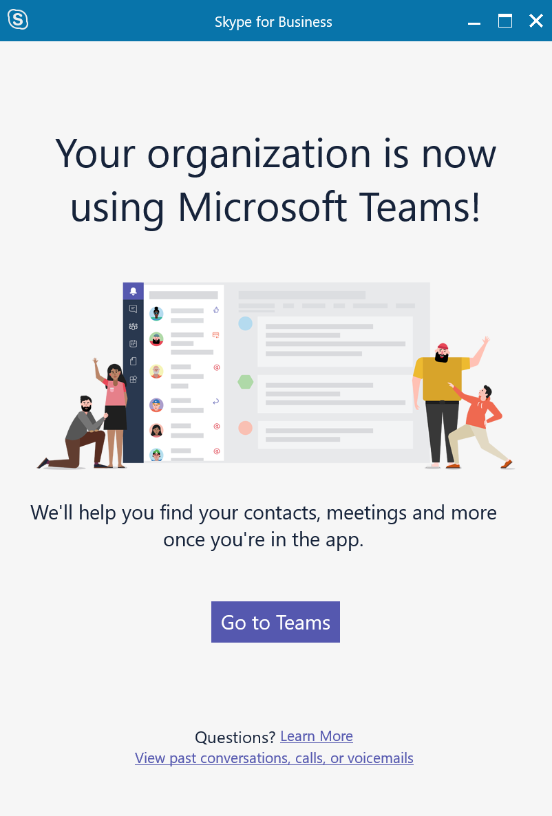 how to change a skype meeting to a teams meeting
